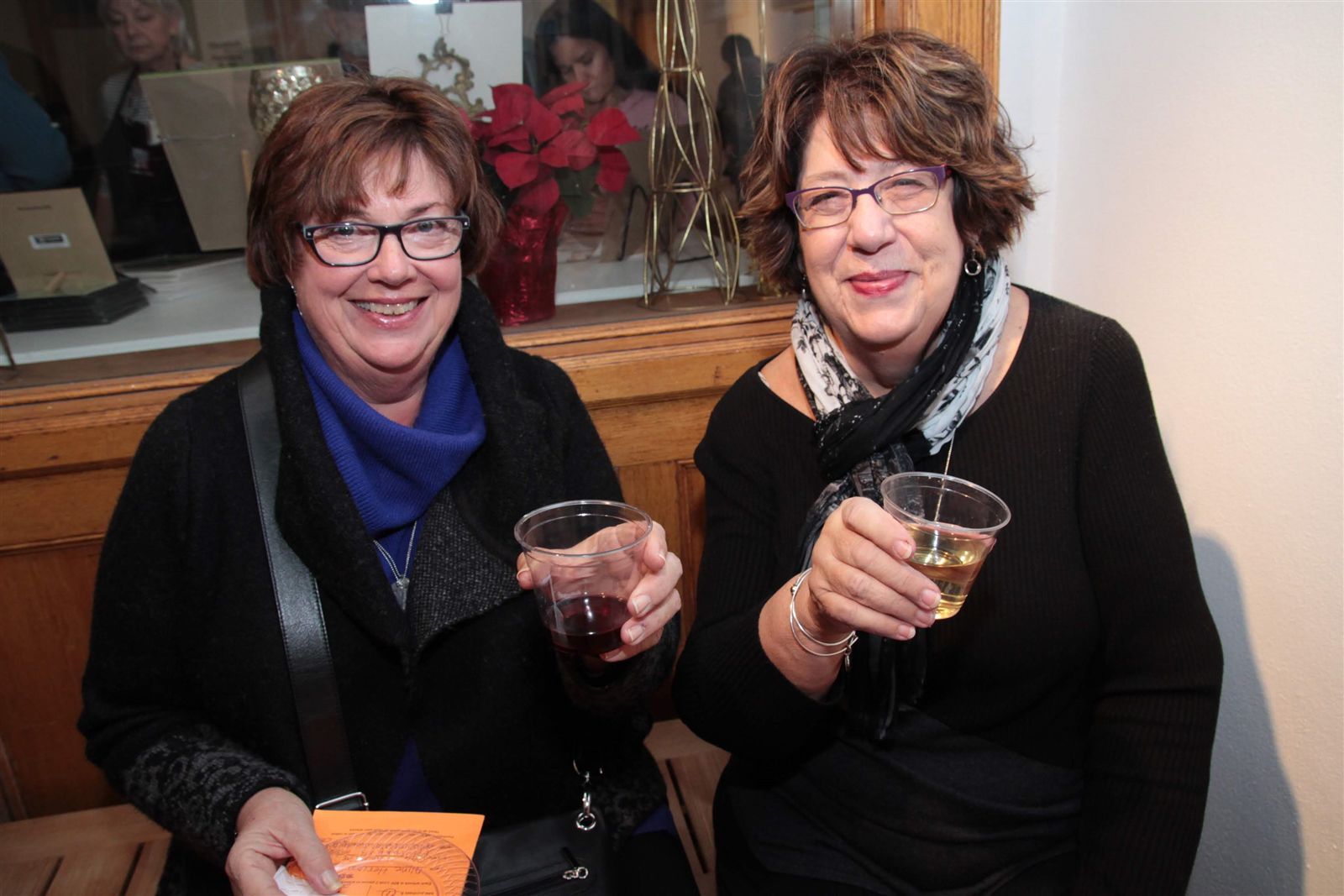 Smiles at Art Off the Wall in Carnegie Art Center